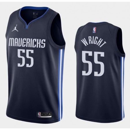 Maillot Basket Dallas Mavericks Delon Wright 55 2020-21 Jordan Brand Statement Edition Swingman - Homme